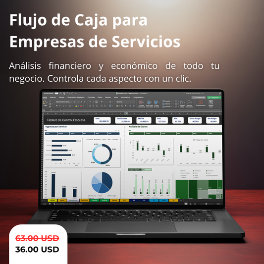 Excel Flujo de Caja de Servicios