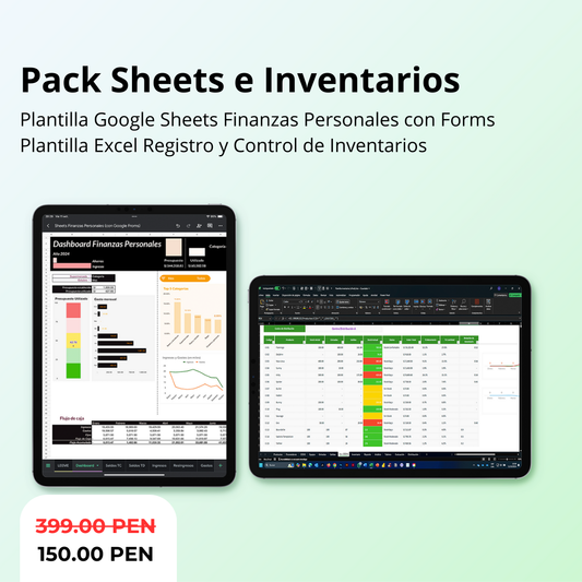 Sheets e Inventarios