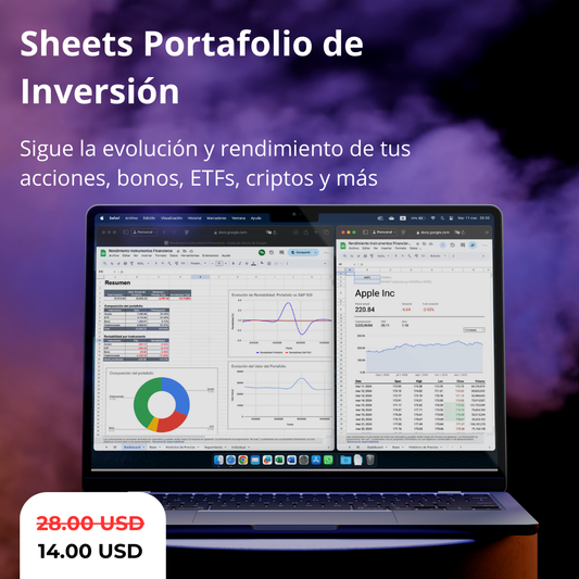 Google Sheets Portafolio de Inversión