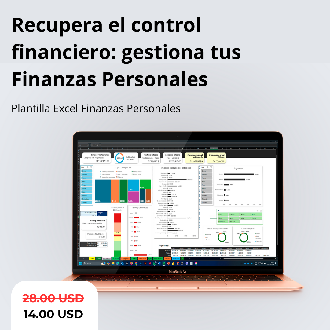 Excel Finanzas Personales